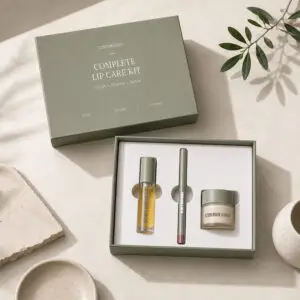Complete Lip Care Kit – Scrub · Nourish · Define