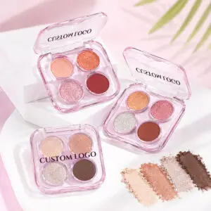 Clear 4-Color Eyeshadow Palette